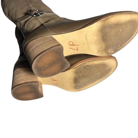 Marc Fisher Leather and Suede Tall Boots Womens 7M - Picture 14 of 16